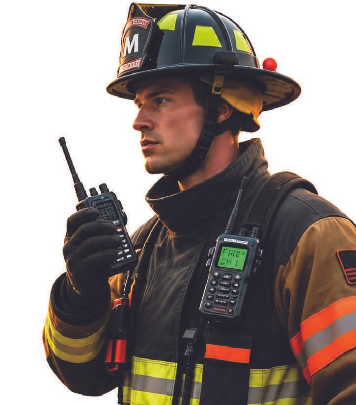 Two-way radio network systems and devices